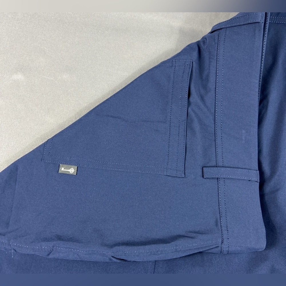 Belyn Key Womens Golf Skort XL Ink Blue Polyester Spandex - Picture 4 of 6